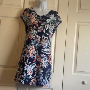 Tommy Bahama Navy Floral Dress